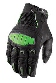 Icon Hooligan 2 Green Gloves
